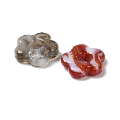 Handmade Lampwork European Beads LAMP-F039-01-1
