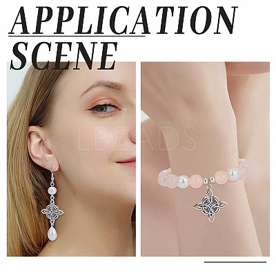 50Pcs Tibetan Style Alloy Pendants FIND-SC0007-81-1