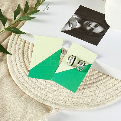 Rectangle Paper Earring Display Cards CDIS-D007-01F-1