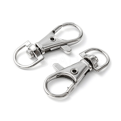 20Pcs Alloy Swivel Lobster Claw Clasps FIND-YW0001-55A-1
