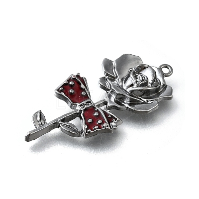 Alloy Enamel Gothic Style Pendants PALLOY-R157-06B-02A-1