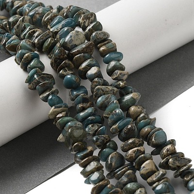 Natural Serpentine Beads Strands G-F771-C01-02-1