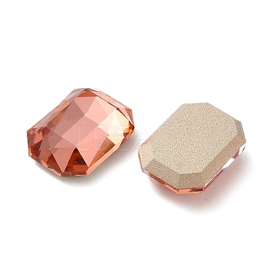 Glass Rhinestone Cabochons RGLA-P037-14A-D262-1