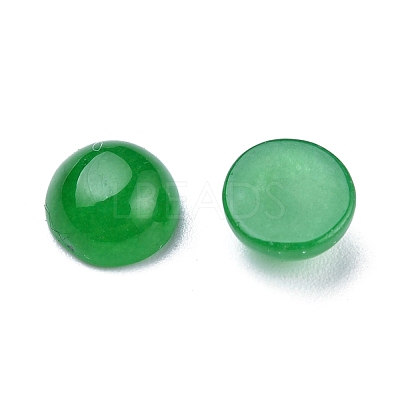 Natural Malaysia Jade Cabochons G-P393-R67-6MM-1