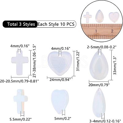 Opalite Pendants G-FH0001-07-1