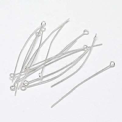 925 Sterling Silver Eye Pins STER-F018-02G-01-1