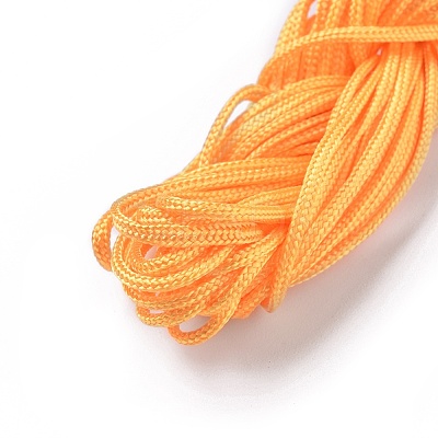 Nylon Braided Cord NWIR-WH0007-A26-1