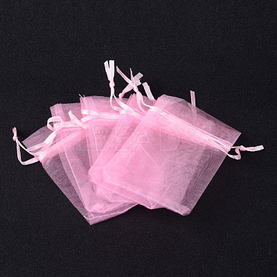 Organza Gift Bags with Drawstring OP-R016-7x9cm-02-1