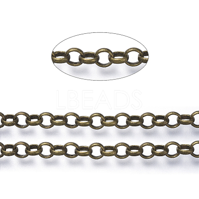 Brass Rolo Chains CHC-S008-002A-AB-1