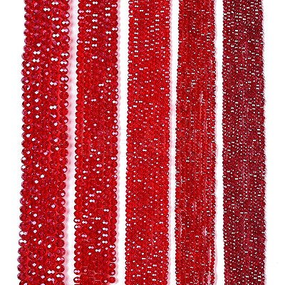 Electroplate Glass Beads Strands LS-EGLA-A044-T8mm-A01-1