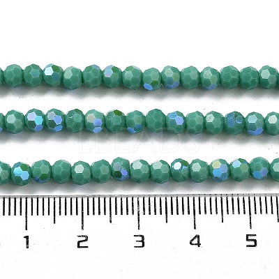 Opaque Glass Beads Strands EGLA-A035-P4mm-L13-1