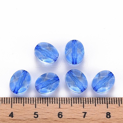 Transparent Acrylic Beads TACR-S154-18A-86-1