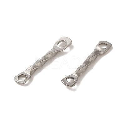 Non-Tarnish 304 Stainless Steel Connector Charms STAS-Q323-02A-P-1