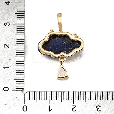 Dyed Natural Lapis Lazuli Carved Pendants GG-CBA5963-03A-1