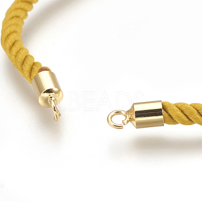 Cotton Cord Bracelet Making KK-F758-03I-G-1