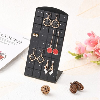 Organic Glass Earring Stands Displays X-EDIS-E003-2-1
