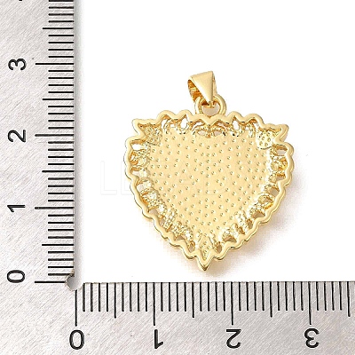 Rack Plating Brass Pendants KK-I722-09G-G-1