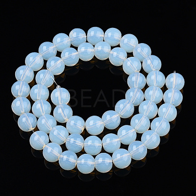 Transparent Glass Beads Strands LS-GLAA-T032-T8mm-14-1