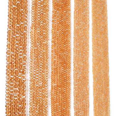 Electroplate Glass Beads Strands EGLA-A044-T8mm-A23-1