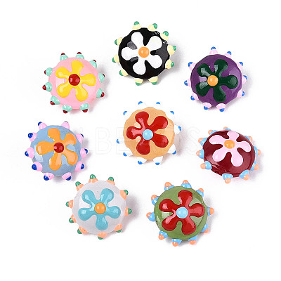 Handmade Lampwork Beads LAMP-T023-25M-1