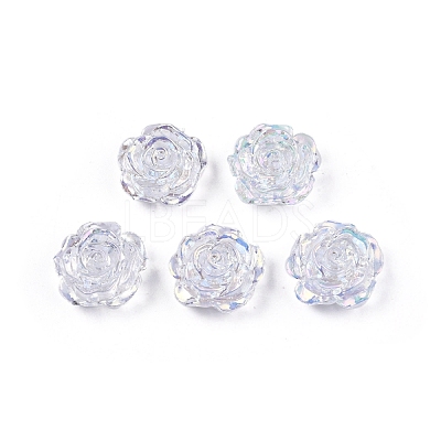 Transparent ABS Plastic Beads KY-G019-01L-1