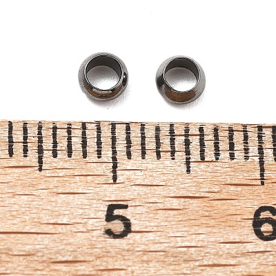 Brass Crimp Beads KK-S509-01EB-01-1