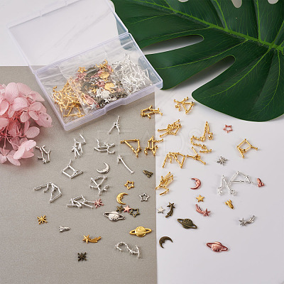 Zinc Alloy Cabochons PALLOY-KS0001-06-1