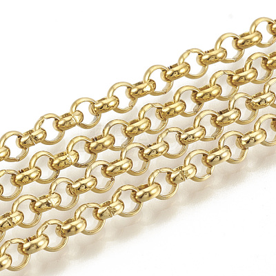 3.28 Feet 304 Stainless Steel Rolo Chains X-CHS-S001-02C-1