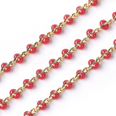 Handmade Enamel Beaded Chains CHC-P007-F02-1