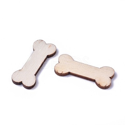 Wood Cabochons WOOD-WH0021-27-1
