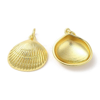 Rack Plating Brass Pendants KK-C030-19G-1