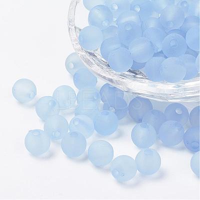 Transparent Acrylic Beads PL704-C54-1