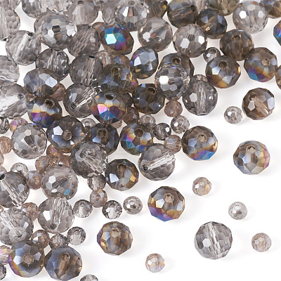 120Pcs 4 Styles Electroplate Glass Beads EGLA-TADJ0001-13B-1