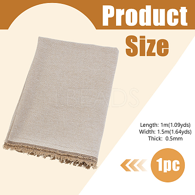 Herringbone Patterned Tweed Fabric for Clothing Accessories DIY-WH0579-94A-1