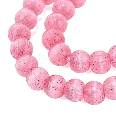 Glass Imitation Cat Eye Beads Strands GLAA-N075-01A-06-1