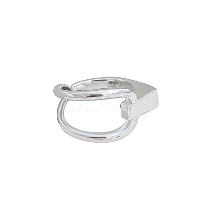 925 Sterling Silver Adjustable Cuff Rings for Women FS-WGF7E3B-01-1