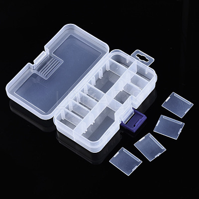 Rectangle Polypropylene(PP) Bead Storage Container CON-N011-009-1