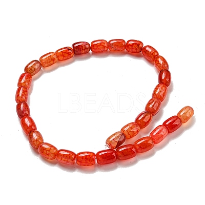 Natural Dragon Veins Agate Beads Strands G-A223-D11-01D-1