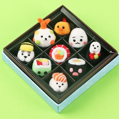 Sushi Needle Felting Kit DIY-F113-01-1