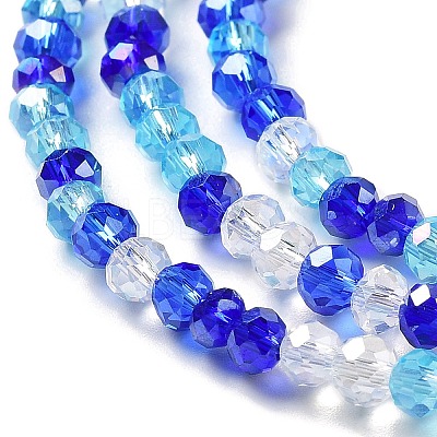 Glass Beads Strands EGLA-A034-M4mm-25-1