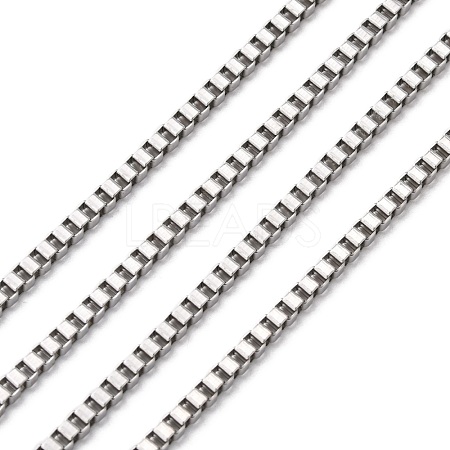 Tarnish Resistant 304 Stainless Steel Venetian Chains CHS-K001-34A-1