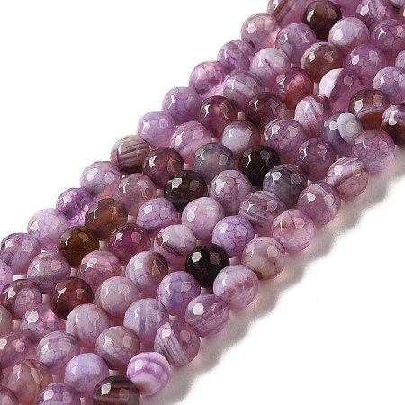 Natural Agate Beads Strands X-G-G079-A03-02-1