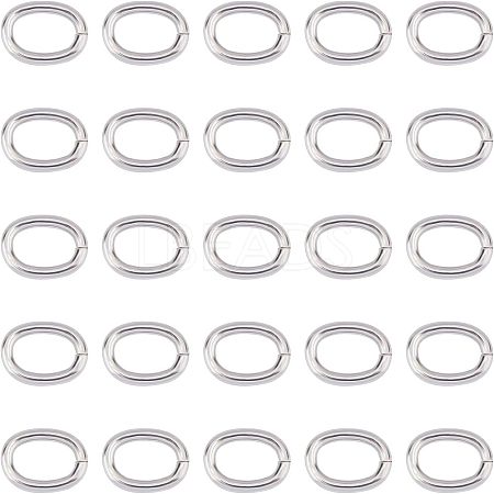 Unicraftale 304 Stainless Steel Jump Rings STAS-UN0006-37A-1