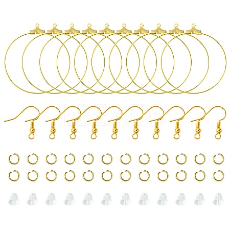 67Pcs 4 Styles 304 Stainless Steel Wire Pendants FIND-FS0002-28-1