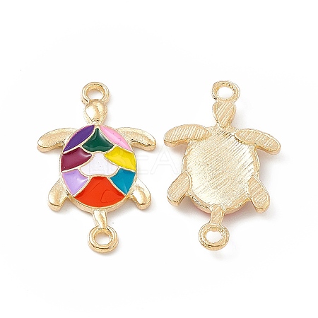 Alloy Enamel Connector Charms FIND-C019-55KCG-1