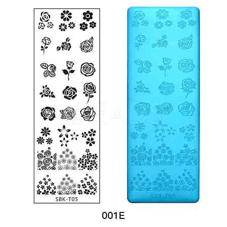 Stainless Steel Nail Art Stamping Plates X-MRMJ-Q044-001E-1