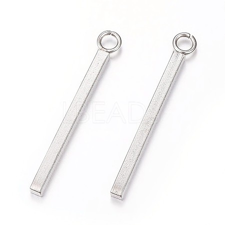 Tarnish Resistant 304 Stainless Steel Pendants LS-STAS-P186-05P-33mm-1