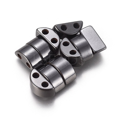 Magnetic Synthetic Hematite Beads X-IM13x6mm1161-1