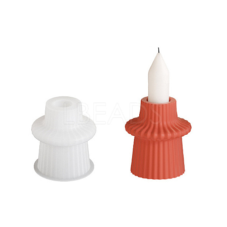 DIY Silicone Candle Holder Molds DIY-K073-38B-1