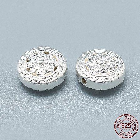 925 Sterling Silver Beads STER-T002-147S-1